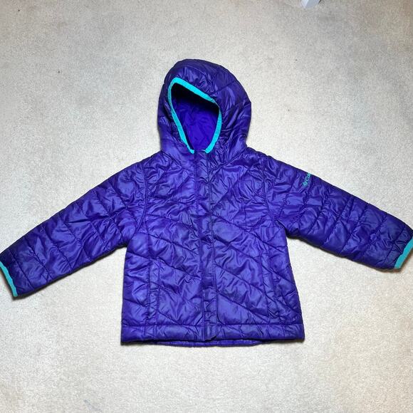 Columbia Other - Columbia Insulated Jacket Purple with Light Blue Lightweight Puffer Toddler 3T